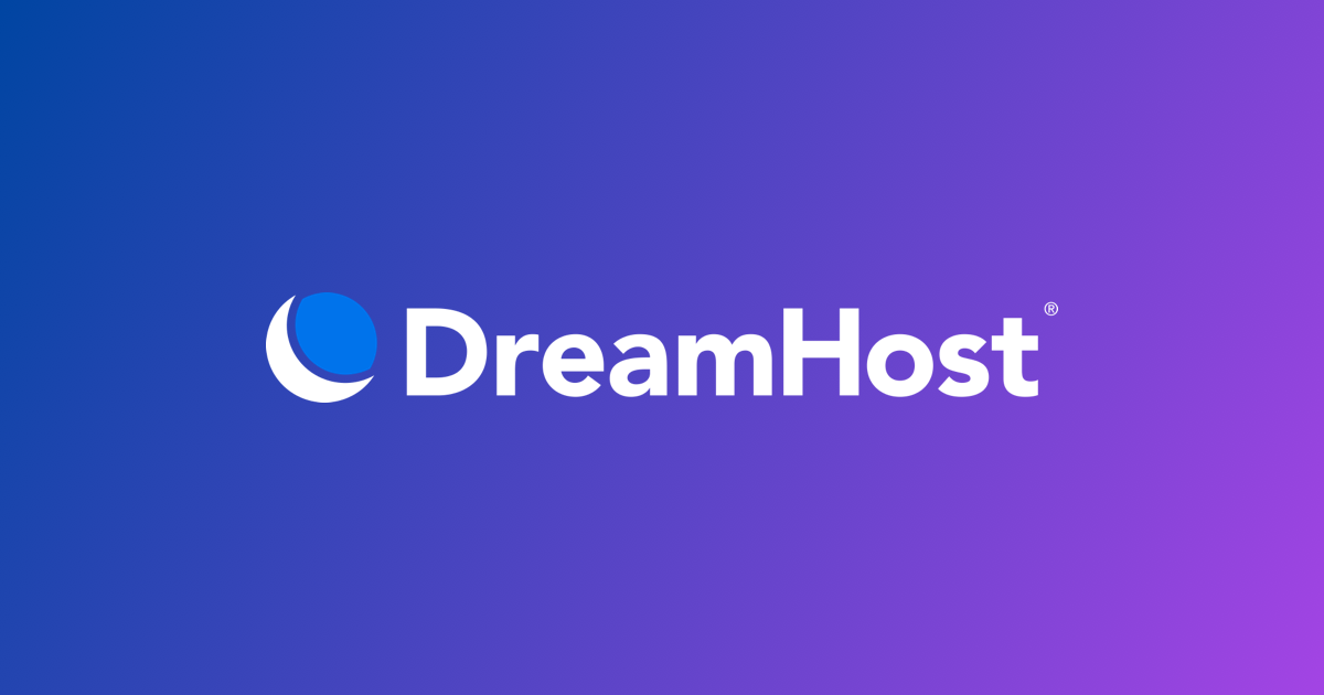 DreamHost web hosting
